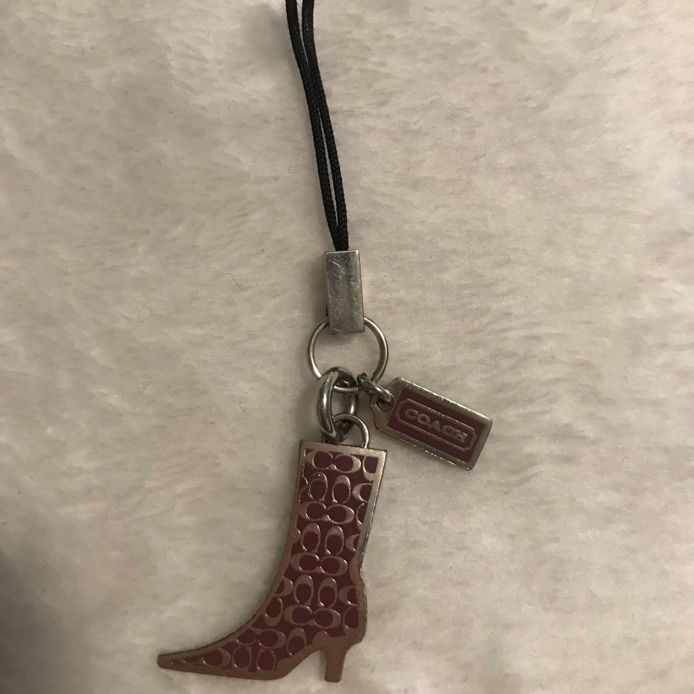 Coach cell phone/Key chain
